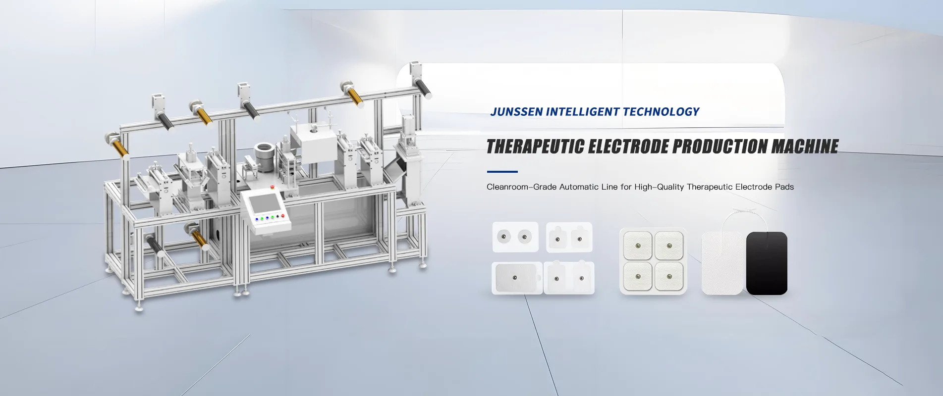 Hochleistungsmaschine zur Herstellung therapeutischer Elektroden