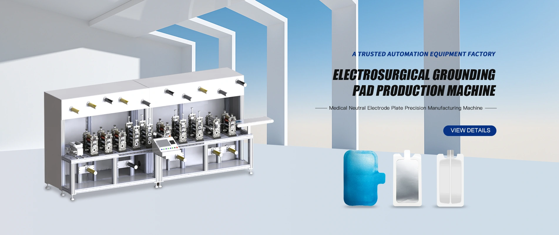 Lieferant von Produktionsmaschinen für elektrochirurgische Erdungspads in China