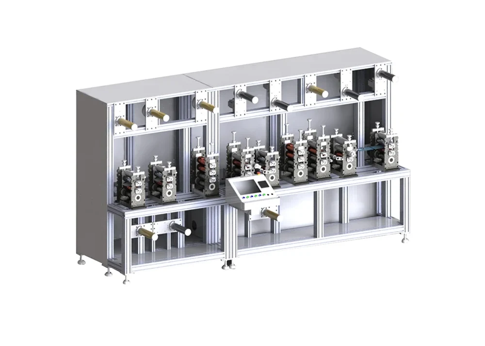 Horizontale Produktionsmaschine für elektrochirurgische Erdungspads