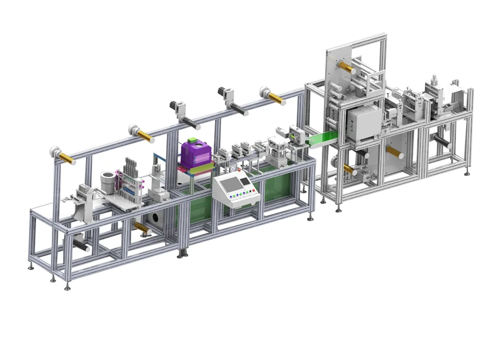 Intelligente Produktionsmaschine für tragbare Elektroden
